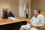 السفير العراقي يستقبل رئيس جامعة المنصورة في القاهرة