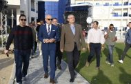 رئيس جامعة عين شمس ونائبه يشاركان فى فعاليات المهرجان الترفيهي بالإسماعيلية