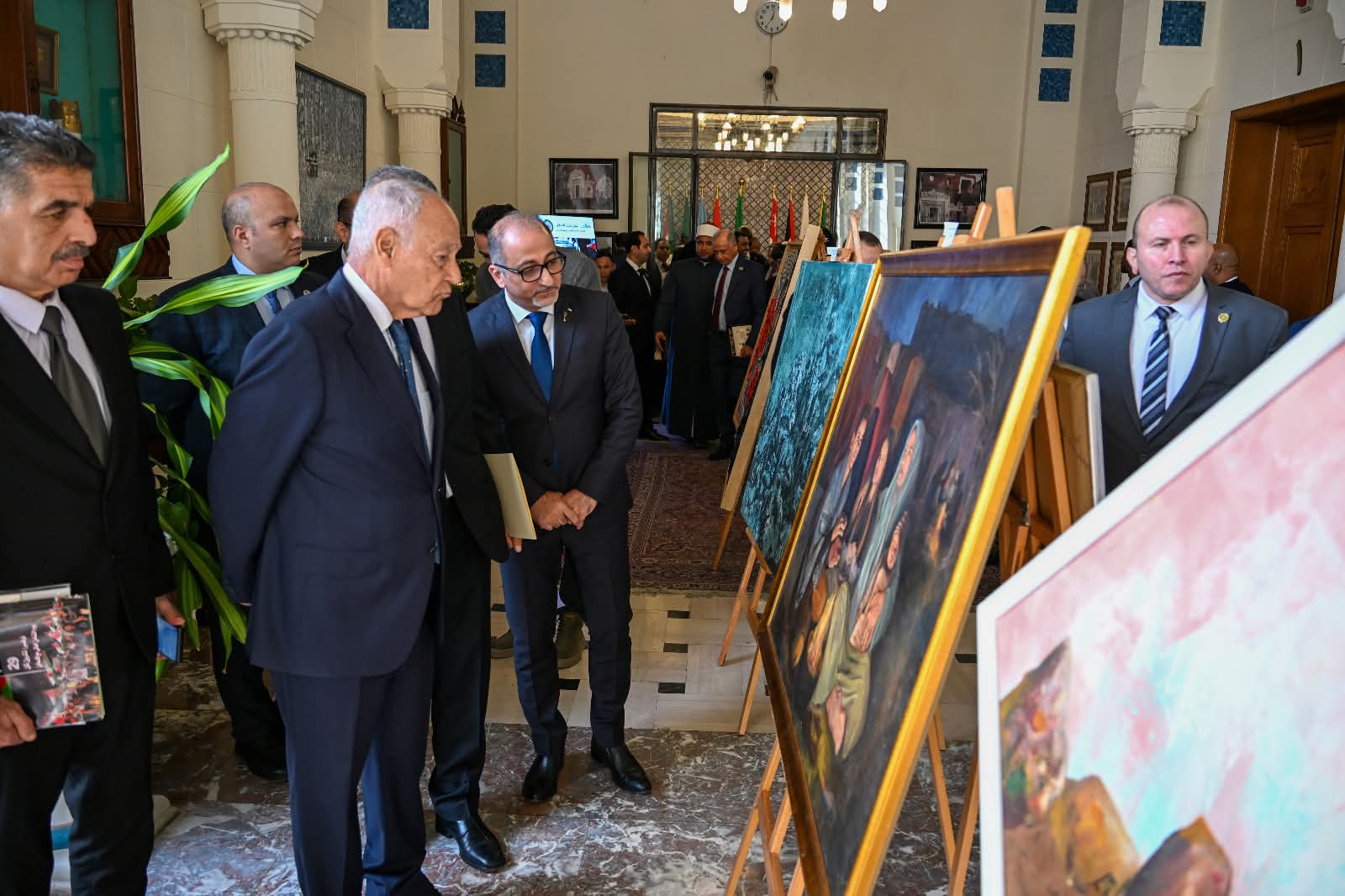 الجامعةالعربية تقيم معرض صور لتوثيق نضال الشعب الفلسطيني