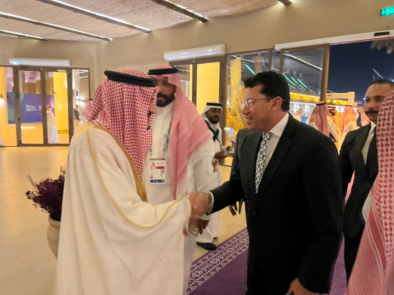 صبحي يشهد افتتاح دورة ألعاب التضامن الإسلامي بالرياض