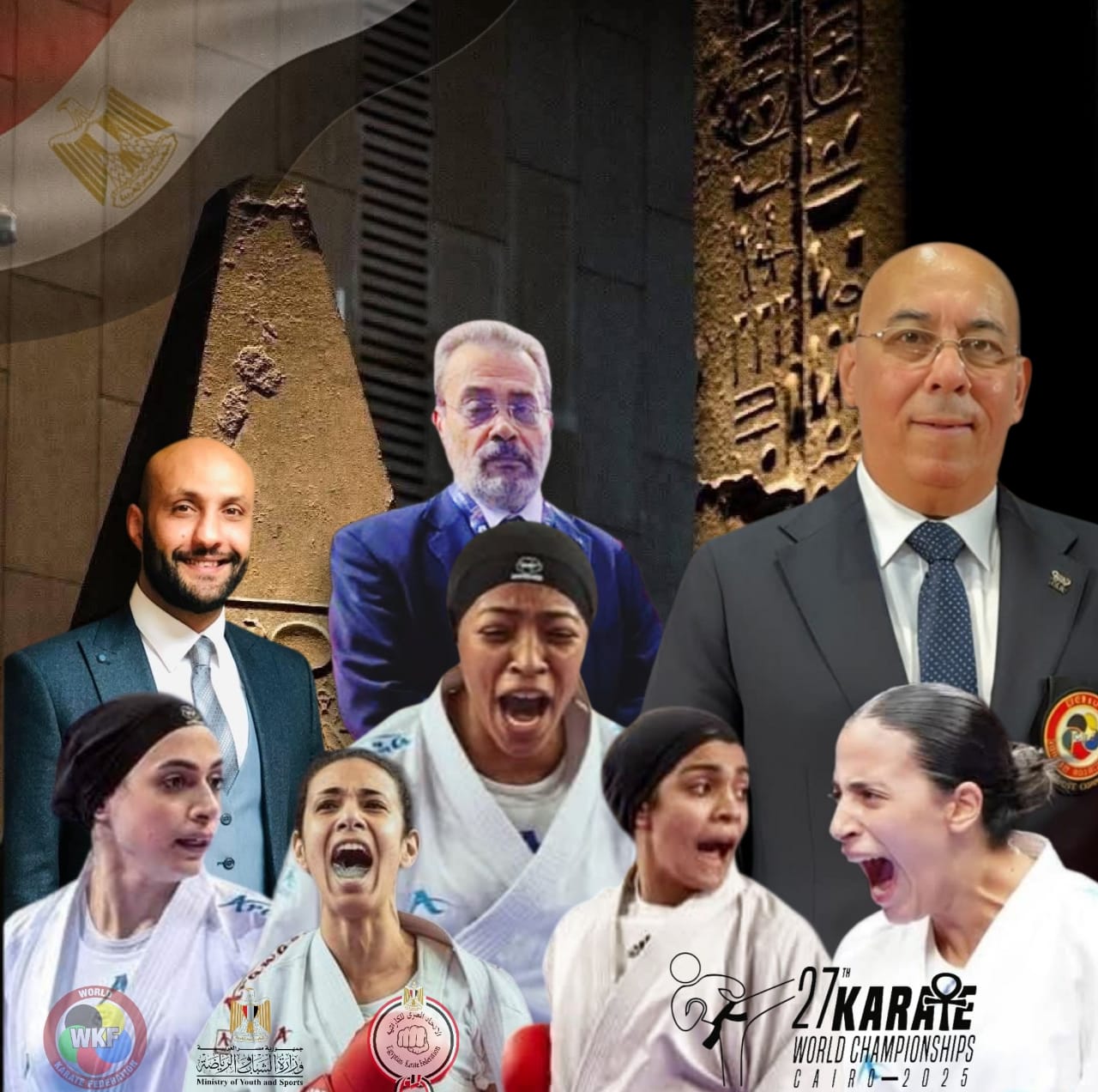 مصر تعود إلى القمة العالمية للكاراتيه بعد 37 عامًا.. القاهرة 2025 تكتب فصلًا جديدًا من المجد الرياضي