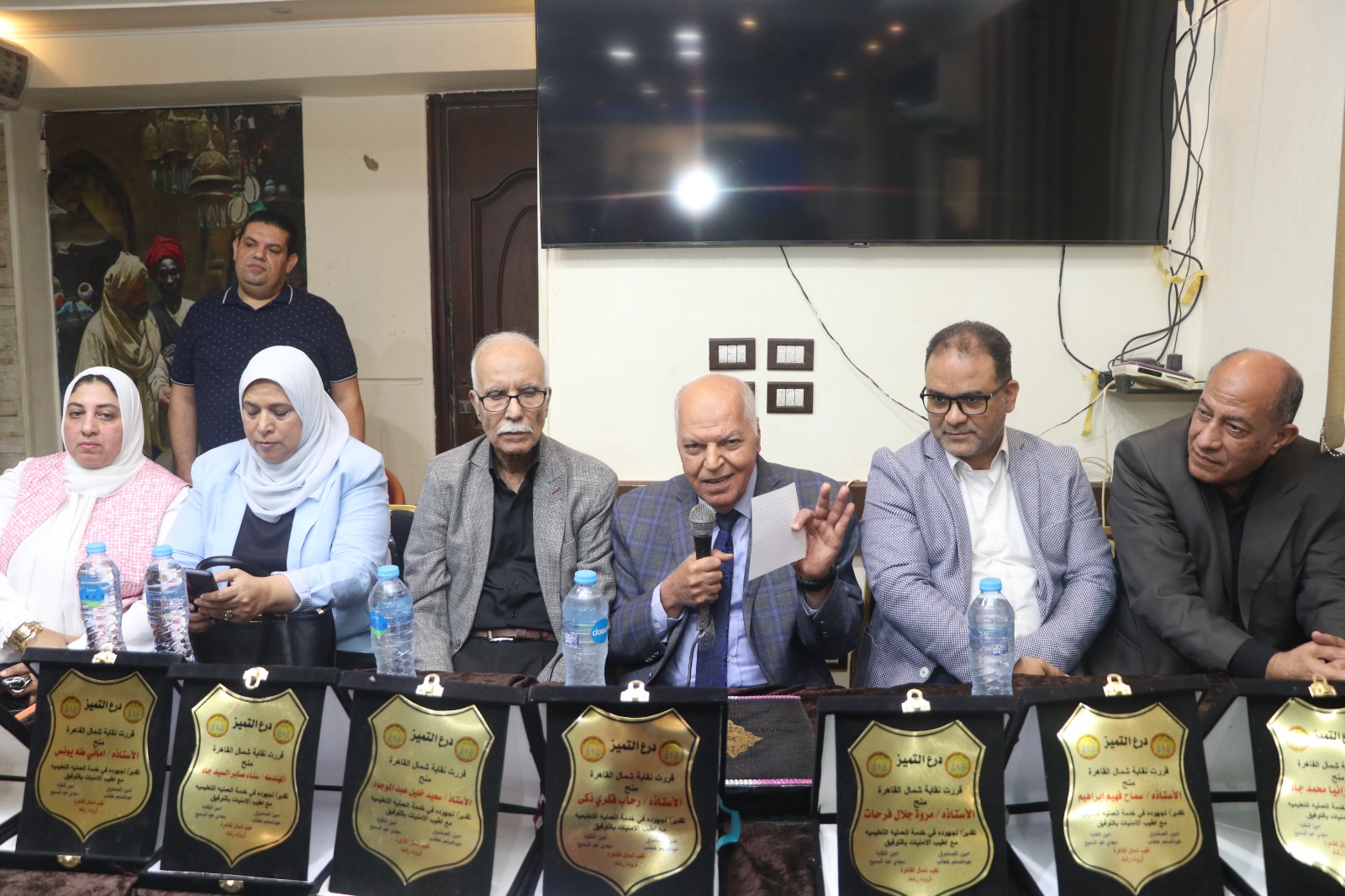 الزناتي يفتتح عيادات طبية جديدة للمعلمين