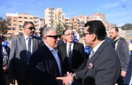 صبحي ومحافظ الإسماعيلية يتفقدان مشروع إنشاء المدرسة المصرية اليابانية بمركز التنمية الشبابية