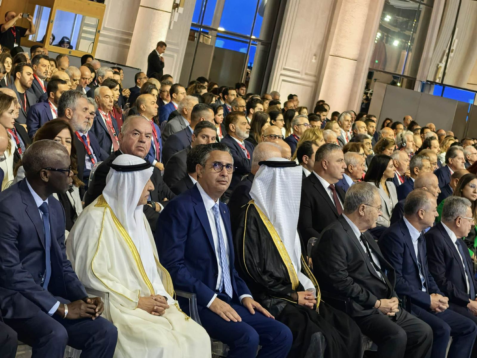 وزير التموين يشارك في الجلسة الافتتاحية لمؤتمر «بيروت وان»
