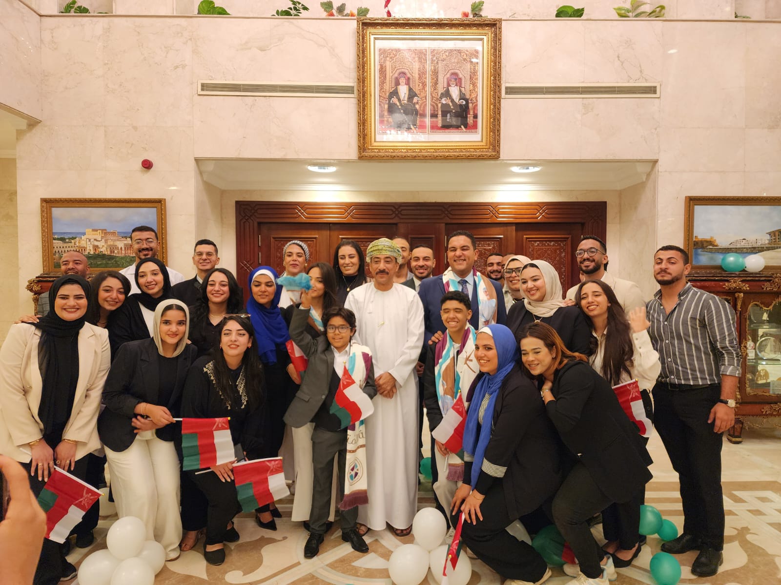 كورال هارموني المصرية تشارك في احتفالات سفارة سلطنة عُمان بالقاهرة باليوم الوطني العُماني