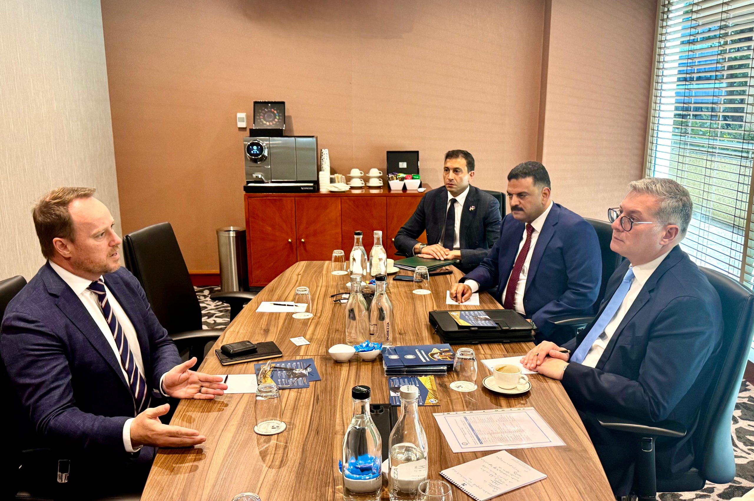 بدوى يبحث مع شركة بل بوتر العالمية آليات تمويل مشروعات الاستكشاف