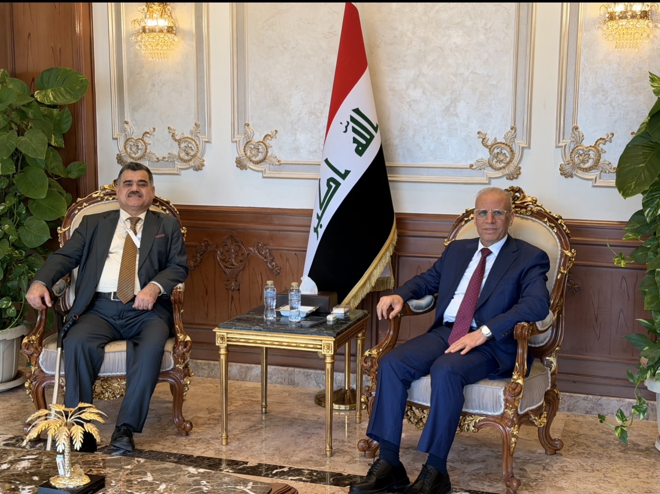 السفير العراقي يلتقي ممثلين منظمة تجمع ذوي الإعاقة