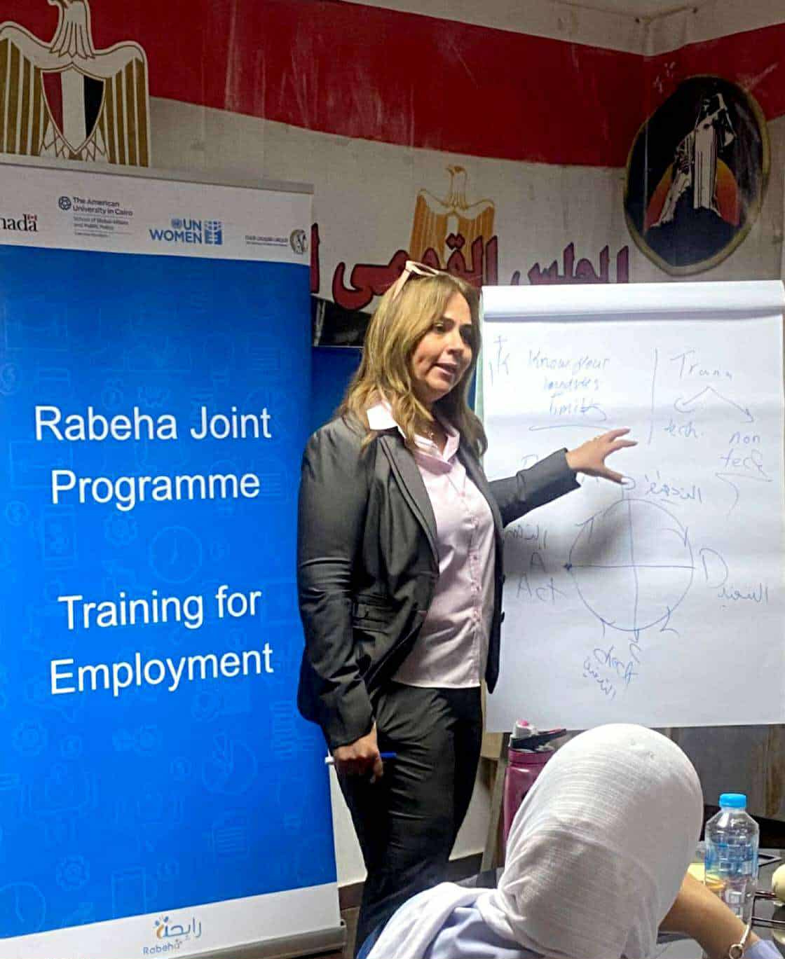 د. داليا صالح : الاستثمار في تنمية المرأة السبيل الوحيد 
