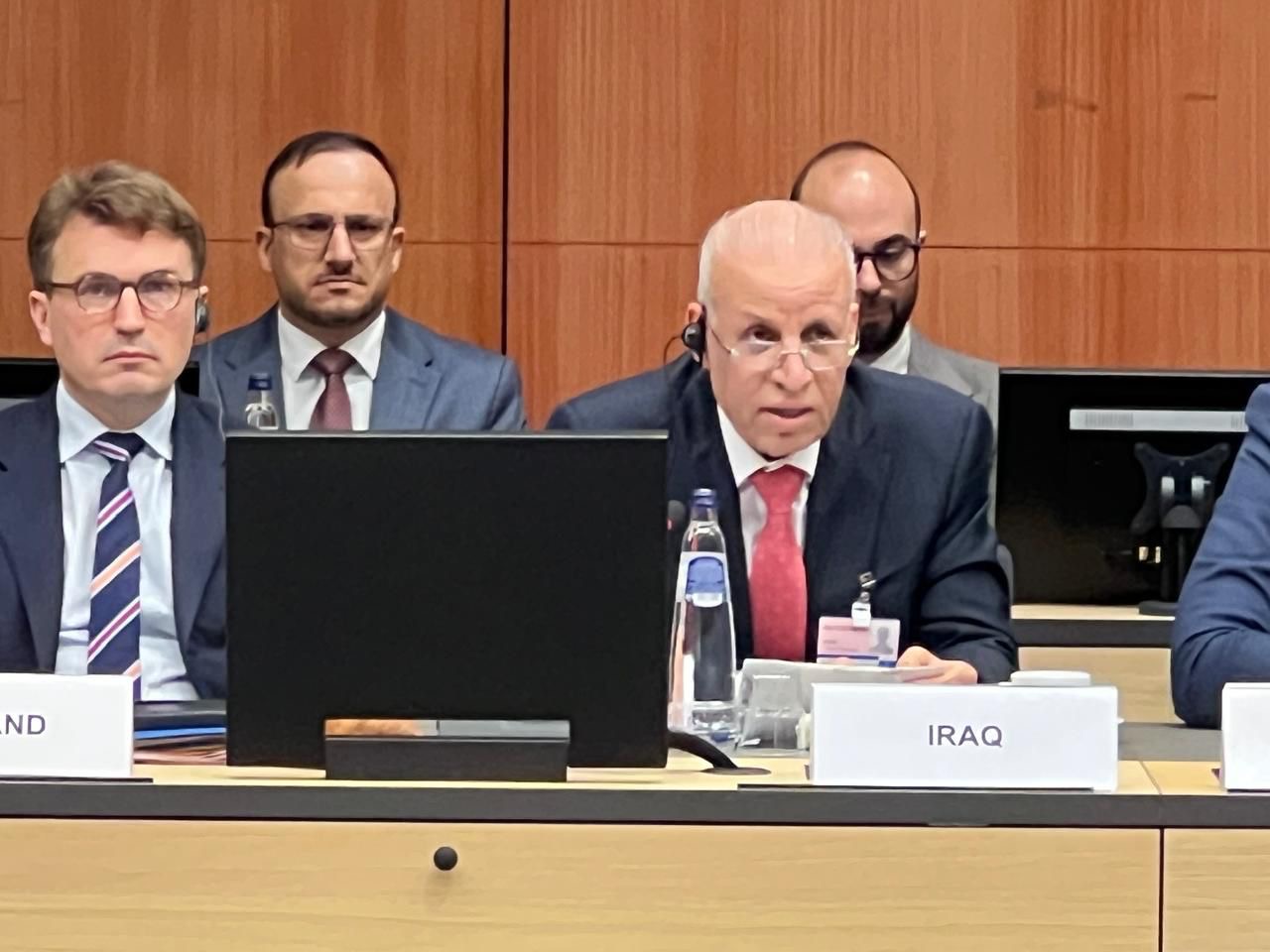 السفير العراقي يشارك في  الحوار السياسي بين اعضاء جامعة الدول العربية واللجنة السياسية والأمنية في الاتحاد الأوروبي