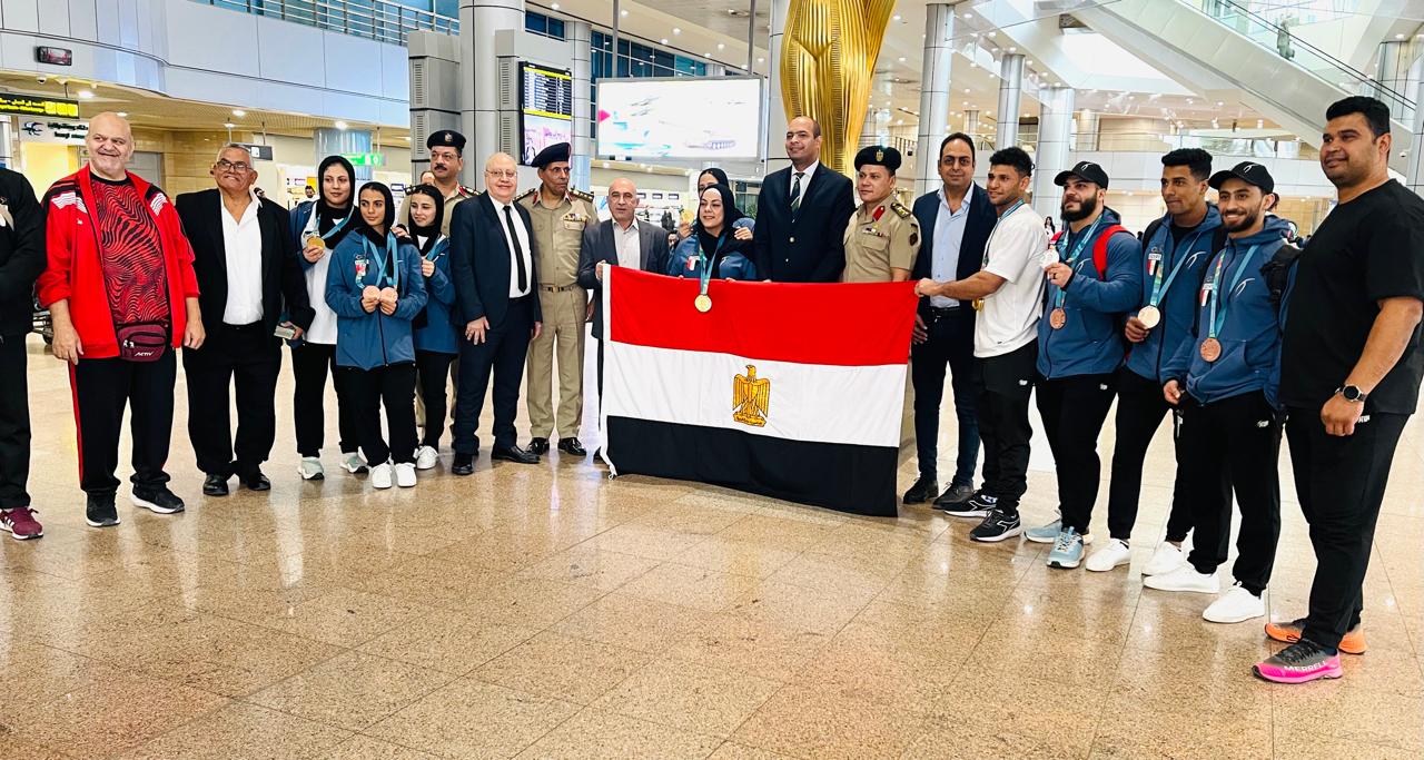 الشباب والرياضة تستقبل بعثة رفع الأثقال المشاركة بدورة ألعاب التضامن الإسلامي بالرياض