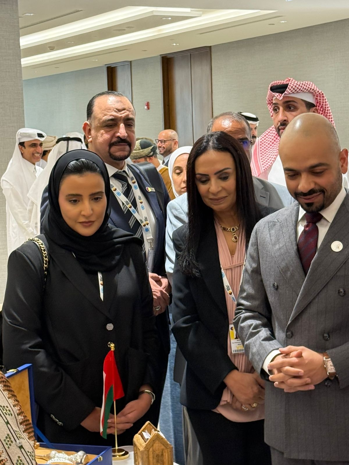 وزيرة التضامن تفتتح فعاليات المعرض العربي للأسر المنتجة.. حول الأشخاص ذوي الإعاقة وريادة الأعمال والابتكار بالدوحة