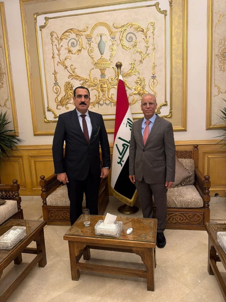 السفير العراقي يلتقي وكيل وزير التعليم العالي والبحث العلمي العراقي