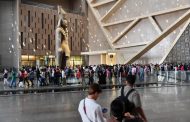 لليوم السابع على التوالي منذ افتتاحه للجمهور يواصل المتحف المصري الكبير استقبال زائريه