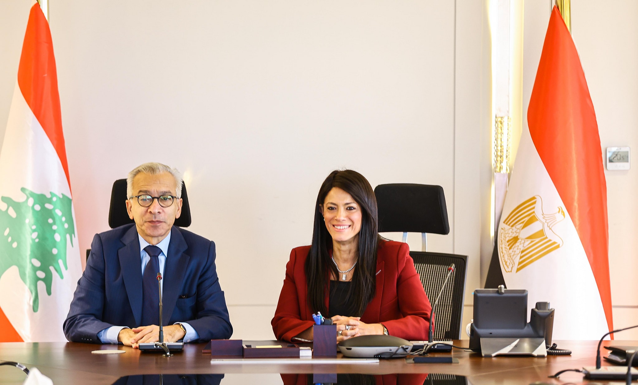 المشاط: تعزيز الجهود المشتركة مع الجانب اللبناني لتبادل الخبرات في مجال رسم السياسات الاقتصادية والتنموية