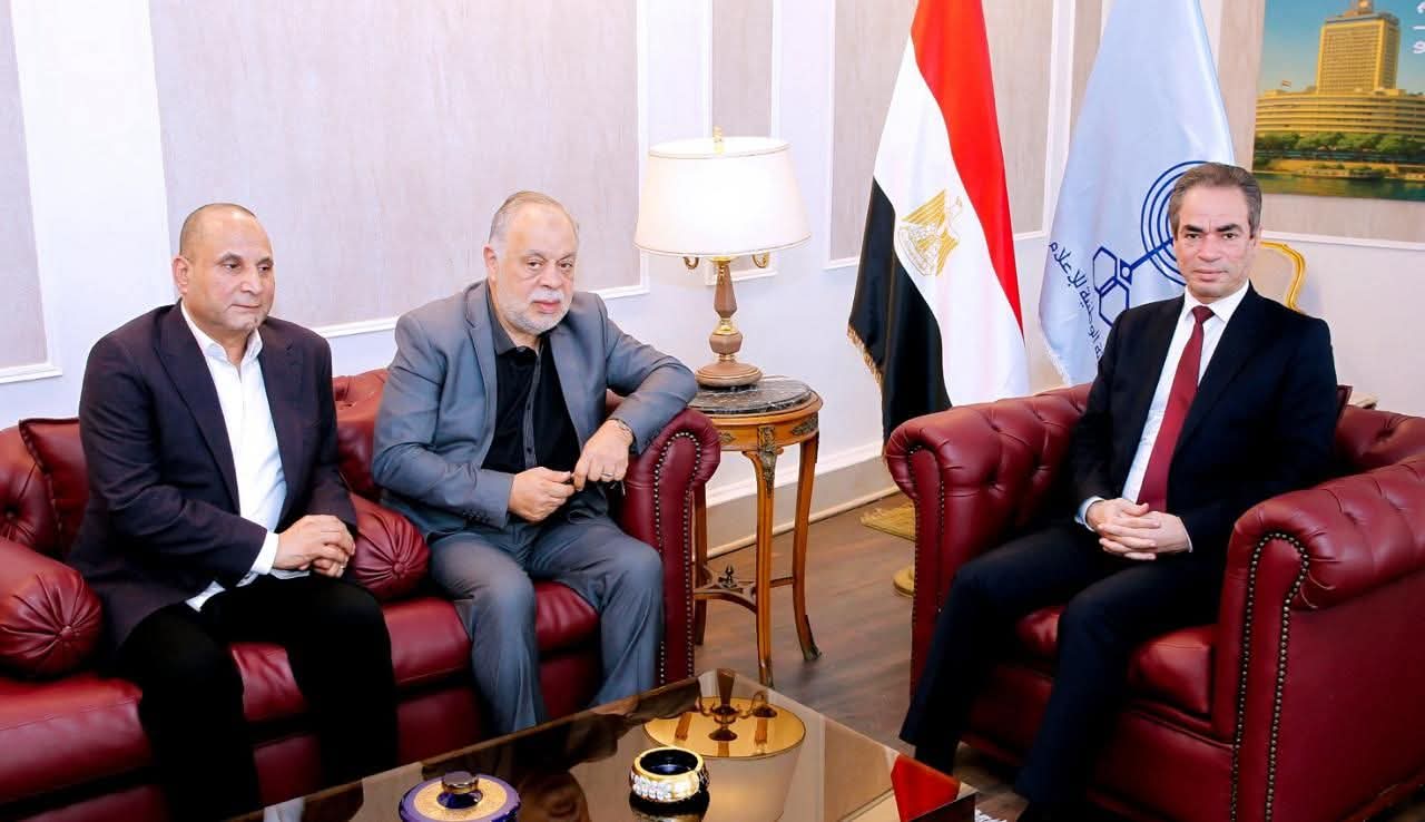 نقيبا الممثلين والسينمائيين في ماسبيرو لبحث التعاون المشترك