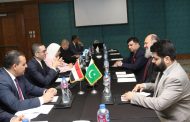 الخطيب يلتقي وزير التجارة  بباكستان لبحث سبل تعزيز العلاقات الاقتصادية بين البلدين