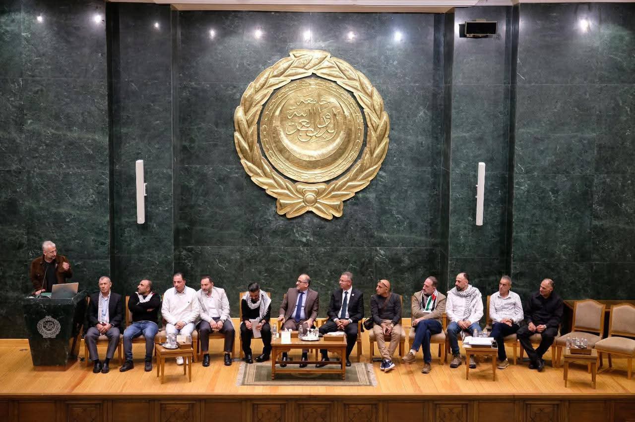 جامعة الدول العربية بالتعاون مع المندوبية الدائمة لدولة فلسطين الأسرى
