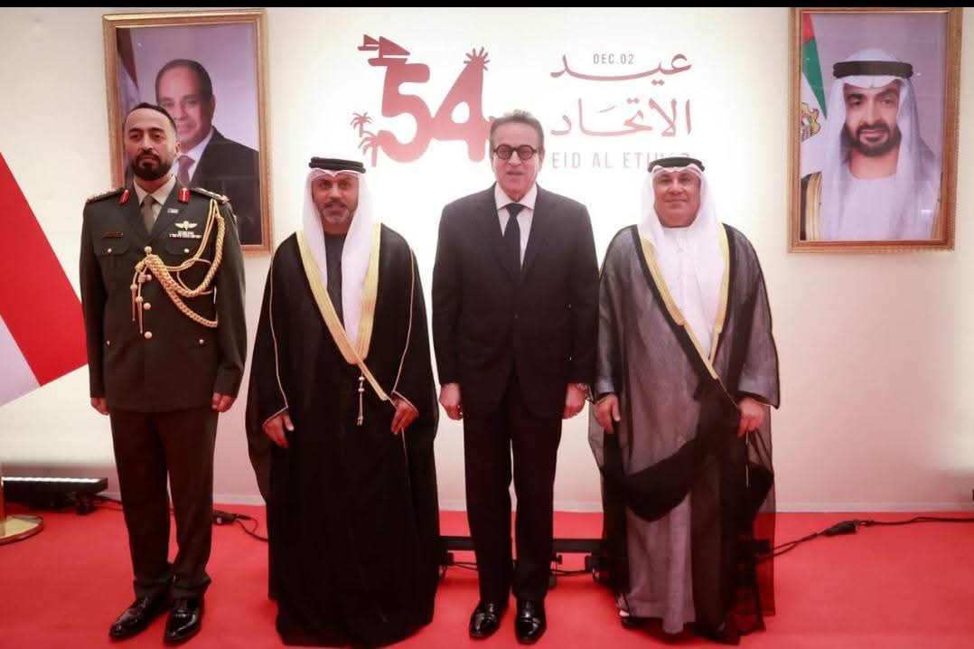 وزير الصحة يشهد احتفال العيد الوطني الـ54 للإمارات