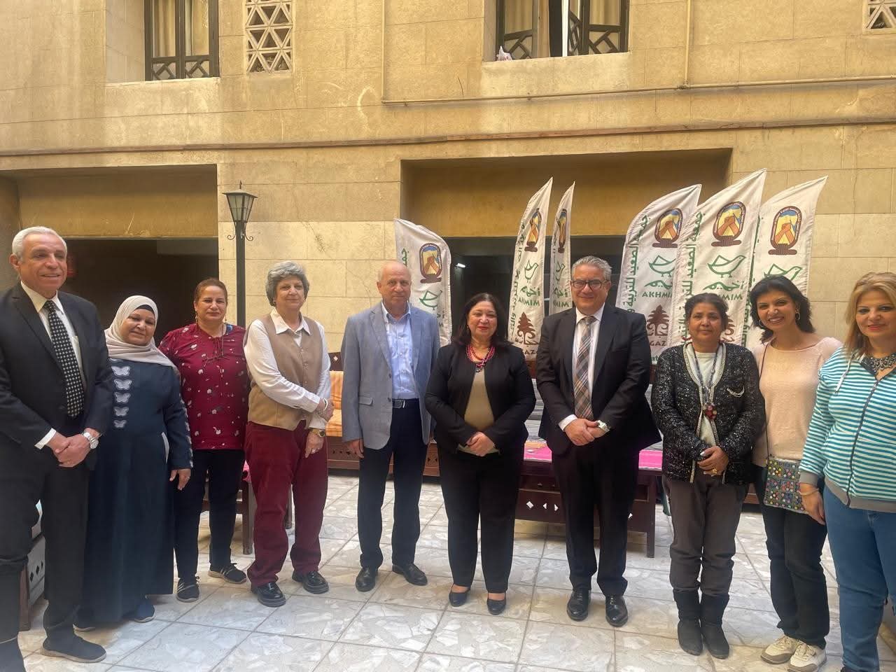 صاروفيم تشهد ختام فعاليات معرض جمعية الصعيد للتربية والتنمية 