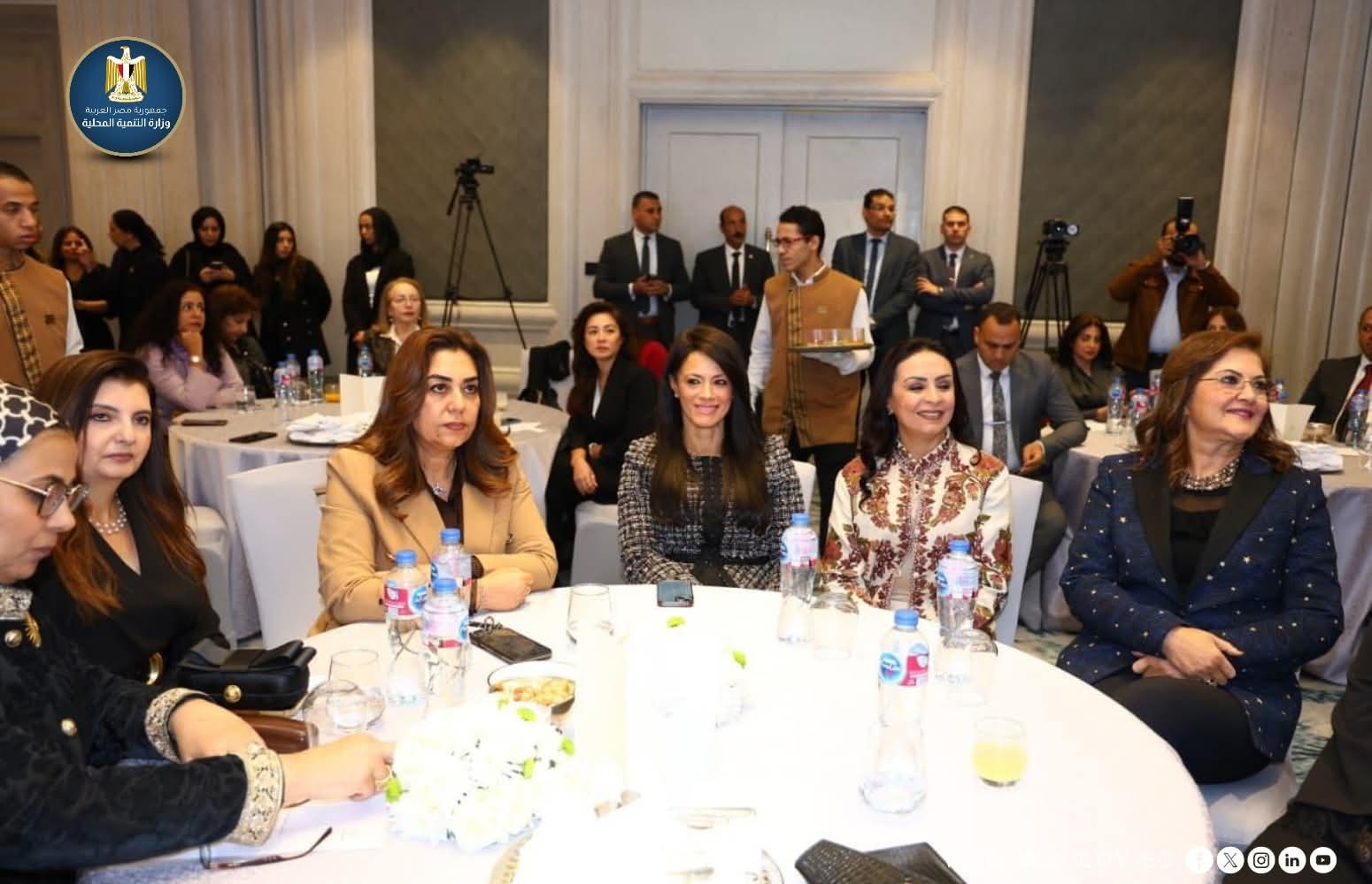 تكريم وزيرة التنمية ضمن القيادات النسائية الملهمة من هيئة الأمم المتحدة للمرأة في مصر