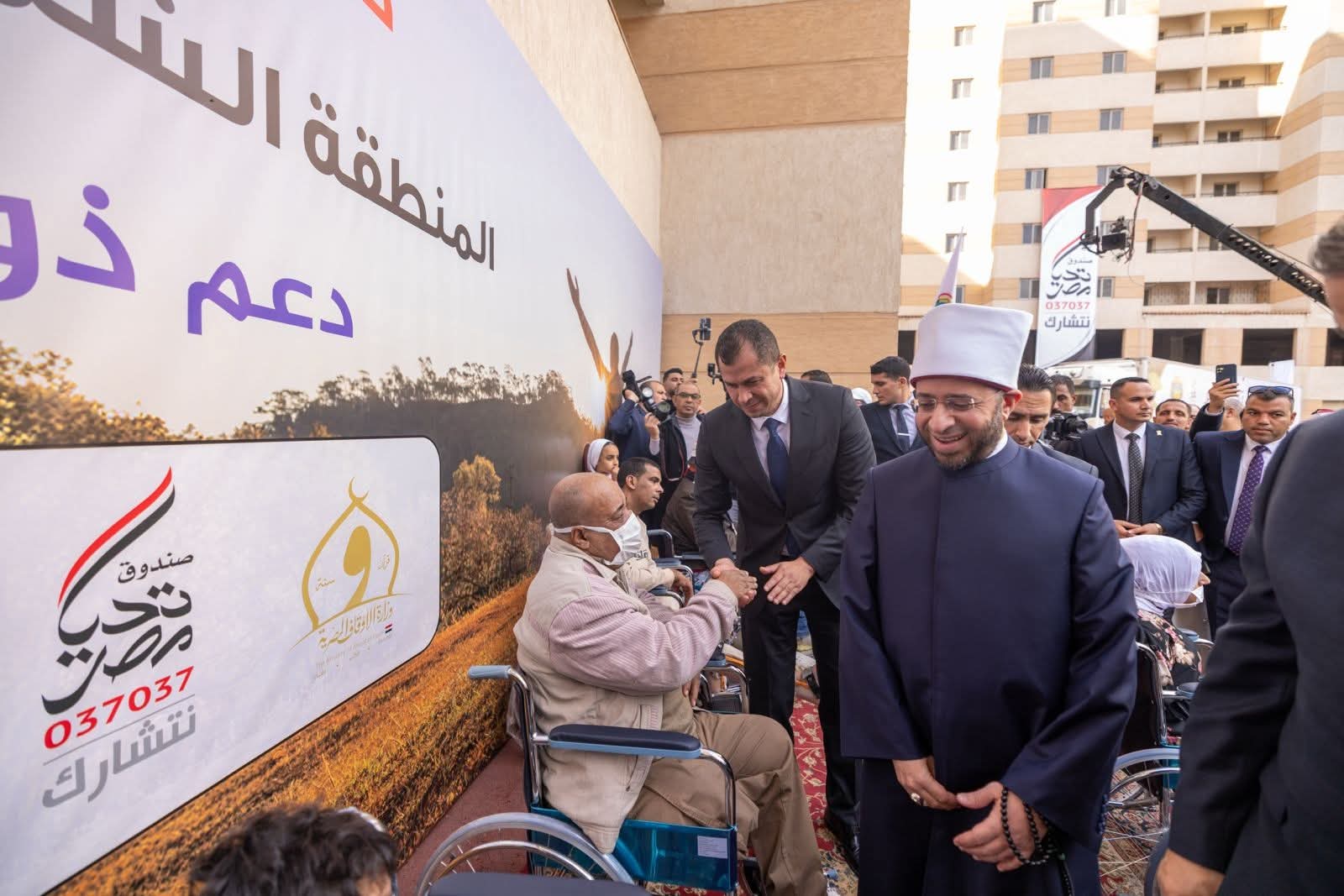 الازهري: جئنا في خدمة أهلنا تأكيدًا لاستمرار العناية بهم بعد تغيير حياتهم كليًا بمشروع بشاير الخير