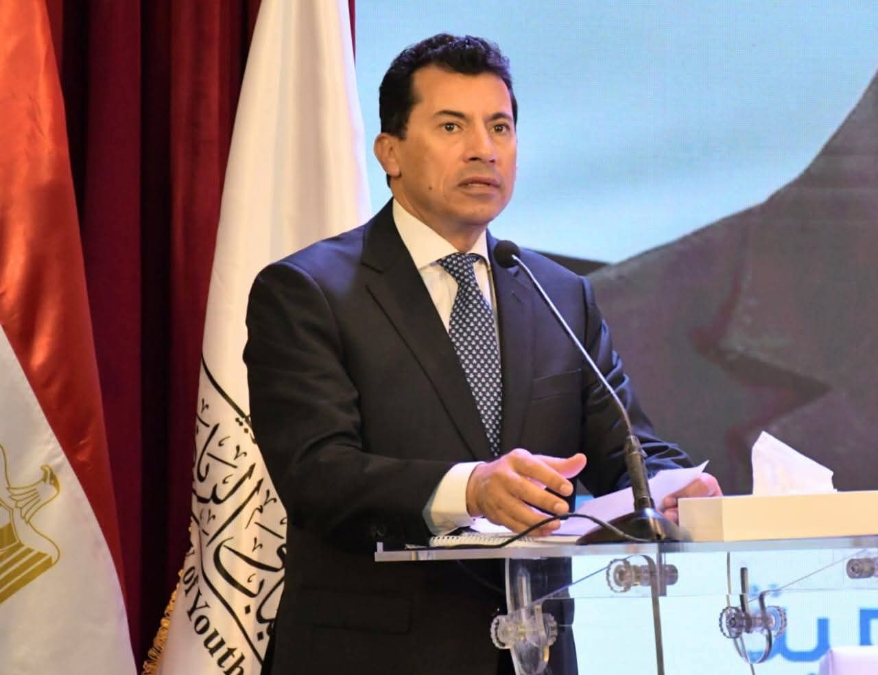 صبحي يشهد افتتاح النسخة الرابعة من ملتقى العاملين بالمراجعة الداخلية والحوكمة