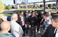 صبحي يتفقد خط سير ماراثون زايد الخيري بالشيخ زايد