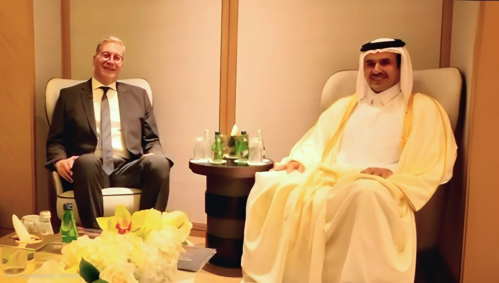 بدوي يلتقي نظيره القطري لبحث تعزيز التعاون وفتح أسواق عمل للشركات المصرية بقطر