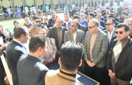 صبحي ومحافظ المنيا يفتتحان ملتقى التوظيف الخامس بنادي الواي بأبوقرقاص