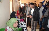 صبحي ومحافظ المنيا يقومان بجولة تفقدية في مركز التنمية الشبابية بدير مواس