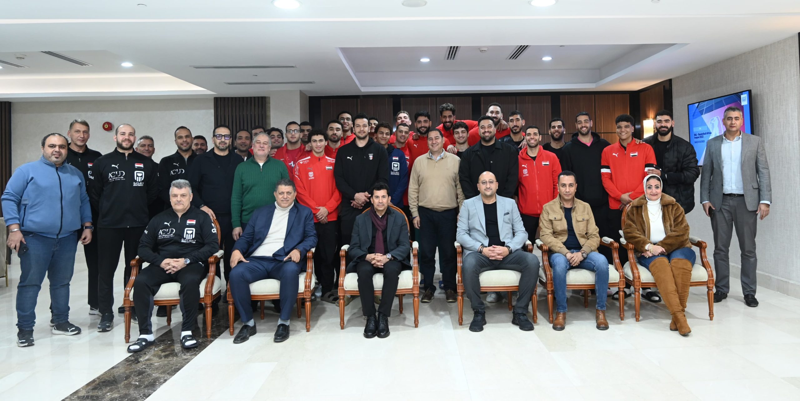 استعدادًا لأمم أفريقيا لليد 2026.. وزير الشباب والرياضة يلتقي منتخب مصر قبل المشاركة في بطولة إسبانيا الدولية
