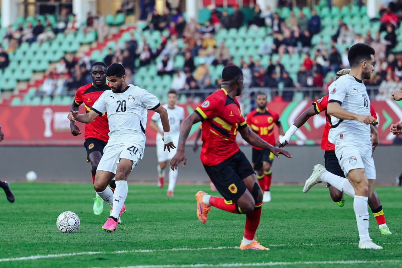 في غياب صلاح ومرموش.. منتخب مصر يتعادل مع أنجولا ويتأهل لدور 16 في أمم إفريقيا