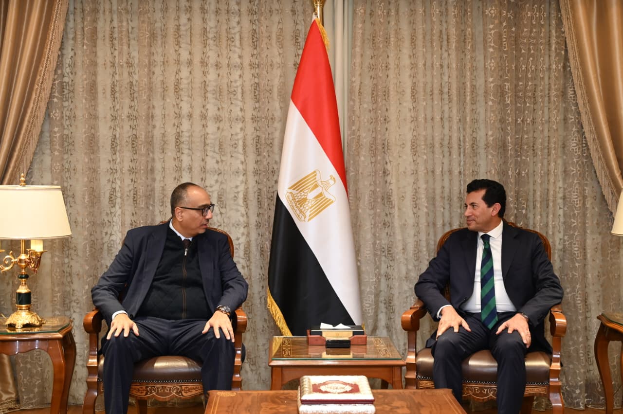 صبحى يناقش استعدادات اجتماع مجلس وزراء الشباب والرياضة العرب ومكتبه التنفيذي ولجانه المعاونة