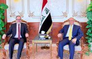 سفير العراق يستقبل القائم بأعمال رئيس مكتب ممثل الاونروا في القاهرة