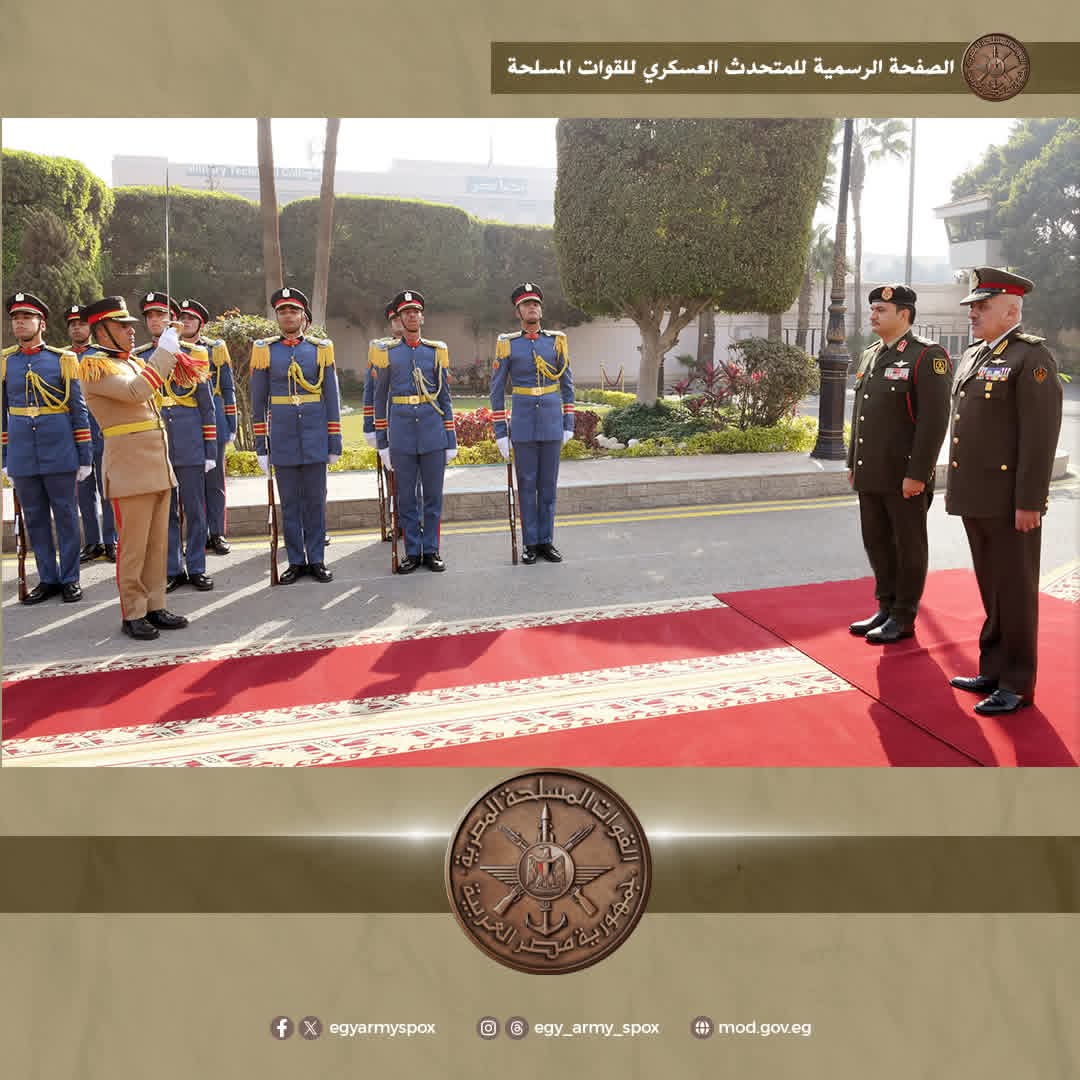 وزير الدفاع ورئيس الأركان  يلتقيان نائب القائد العام للجيش الوطنى الليبى