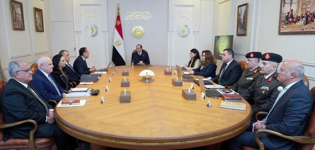 الرئيس السيسى يتابع الموقف التنفيذي للمرحلة الأولى من المشروع القومي لتطوير قرى الريف المصري 