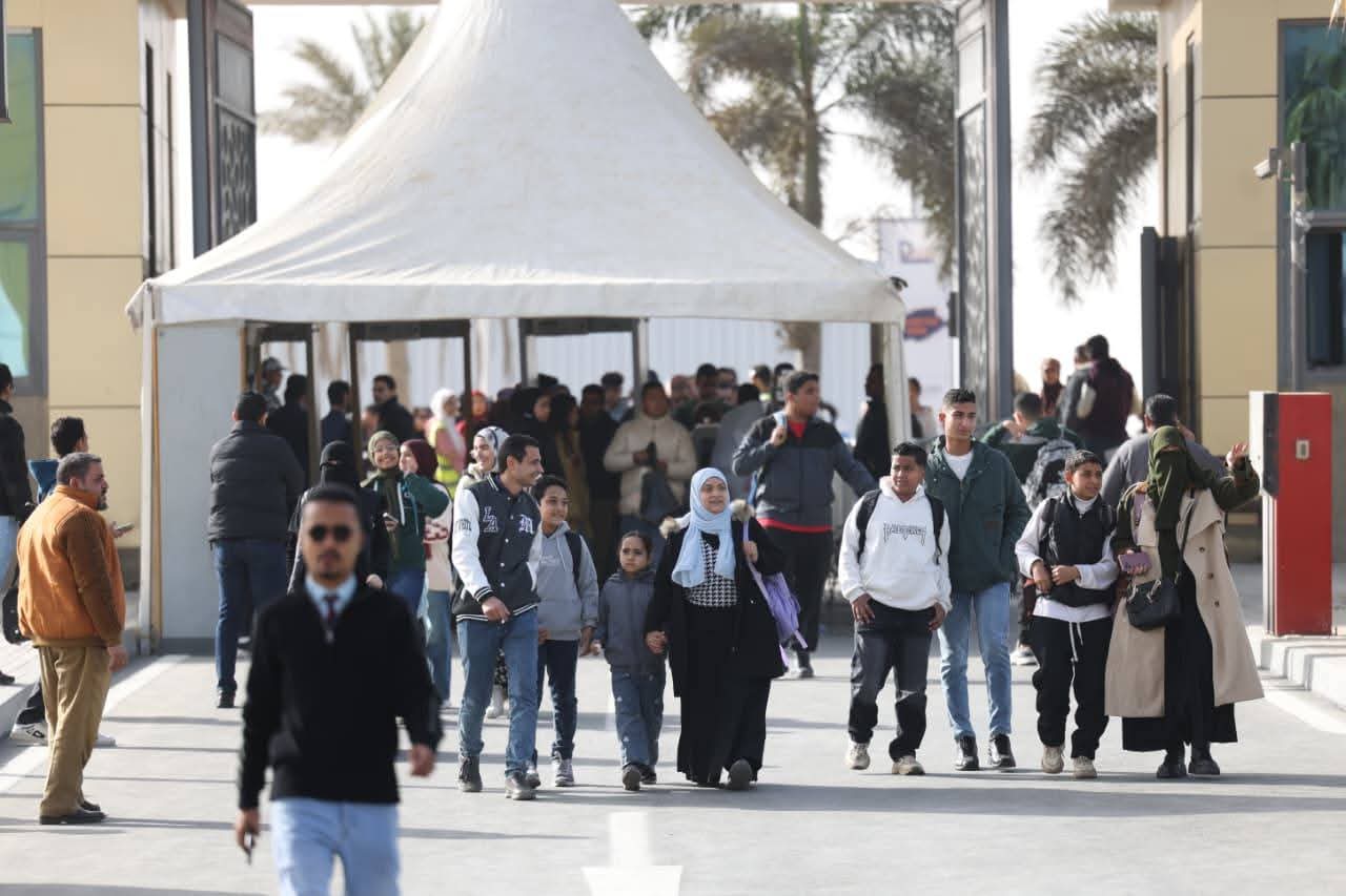 معرض القاهرة الدولي للكتاب يصل إلى أول مليون زائر خلال يومين من فتح أبوابه للجمهور