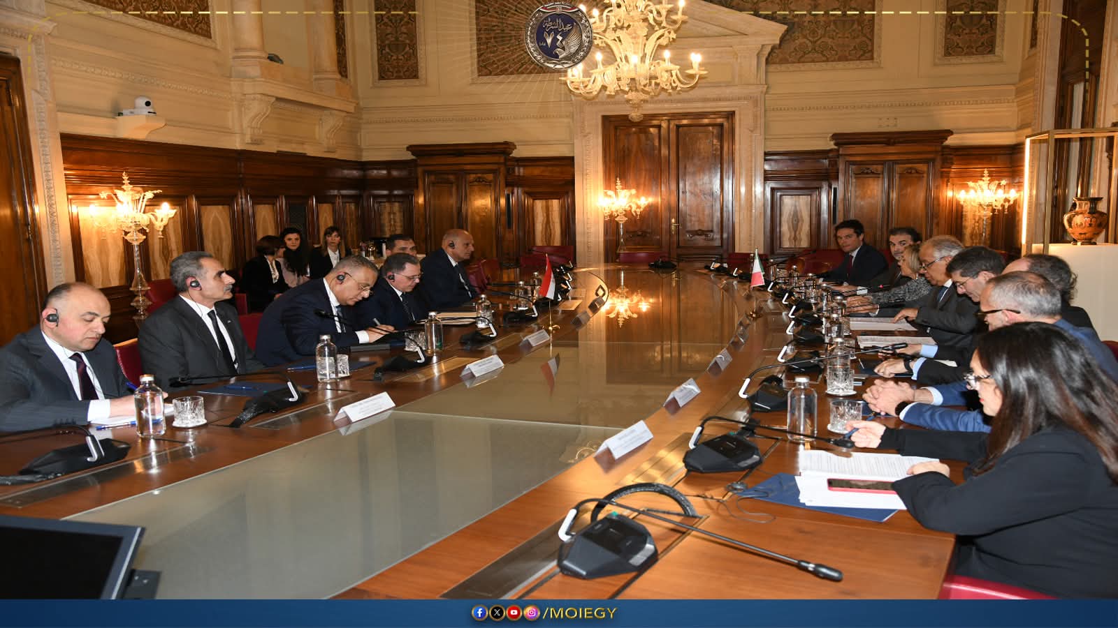 وزيرا داخلية مصر وايطاليا يبحثان أوجه التعاون بين البلدين