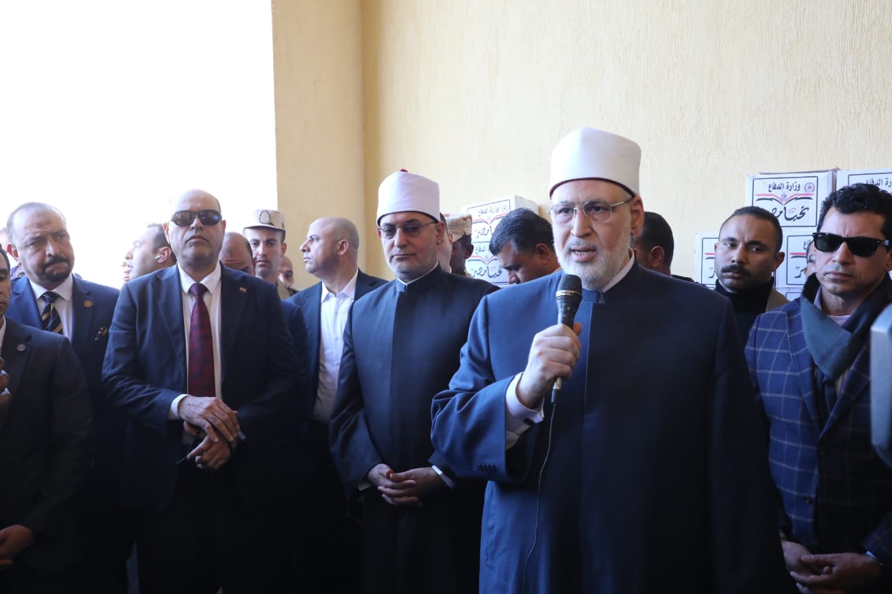 وكيل الأزهر يشهد افتتاح مسجدين جديدين ضمن احتفالات محافظة البحر الأحمر بعيدها القومي