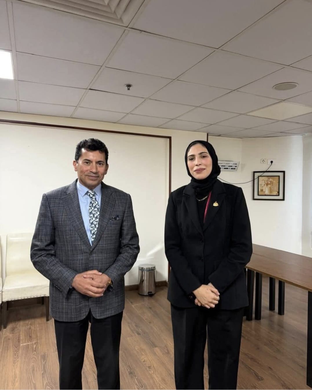نائبة دمياط تطالب وزير الشباب والرياضة بحسم مصير ملعب كفر البطيخ وحل أزمة كهرباء نادي الزرقا