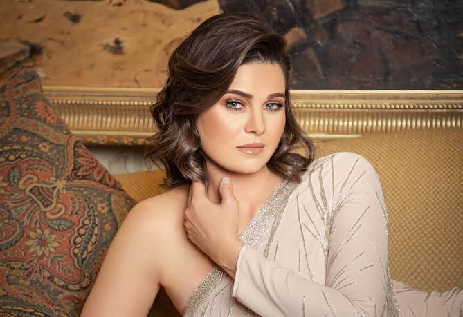 يسرا اللوزي بطلة مسلسل كان ياما كان مع ماجد الكدواني