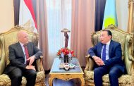 سفير العراق يبحث مع نظيره الكازاخستاني تعزيز العلاقات الثنائية والتعاون الدولي