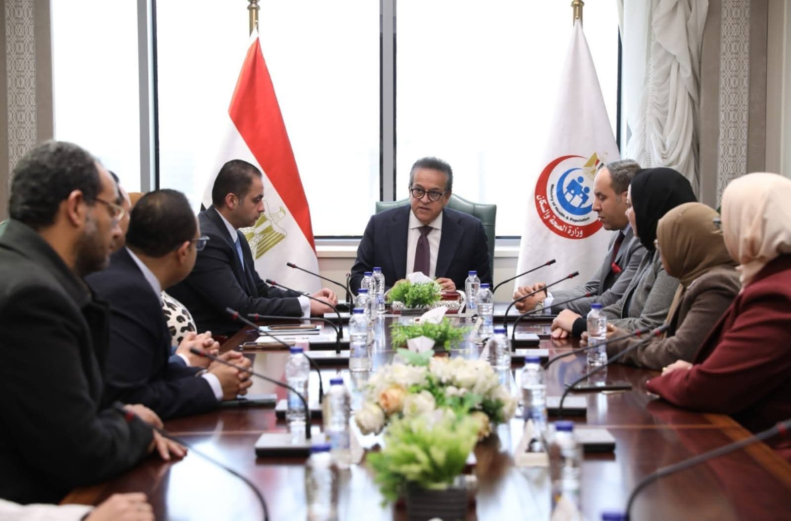 وزير الصحة يكرم الدفعة الأولى من خريجي دبلومة إدارة المستشفيات ضمن التعاون المصري- الفرنسي