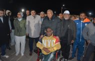 محافظ الوادي الجديد يشهد الأمسية الفنية لوفود أولمبياد المحافظات الحدودية