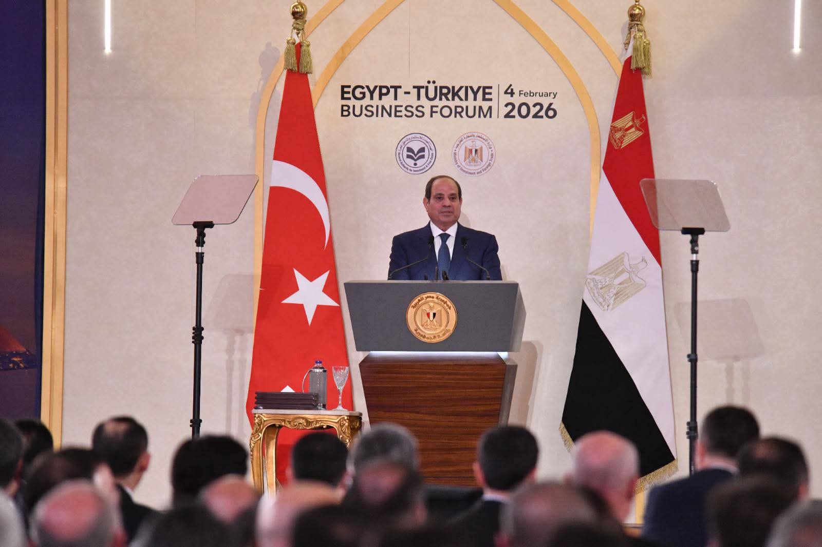 الرئيس السيسى : توافق تركى كبير لم تُستغل بعد بالكامل