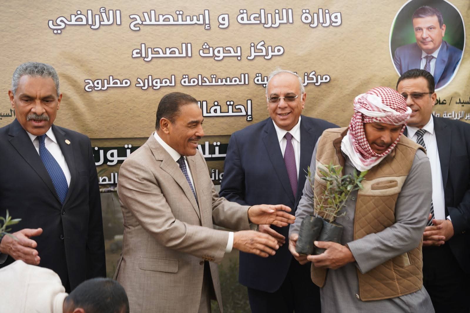 الزراعة تواصل جهود تنمية مطروح والمناطق الحدودية..