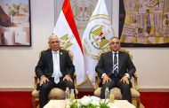 وزير العدل يستقبل النائب العام لتهنئته بتولي مهام منصبه