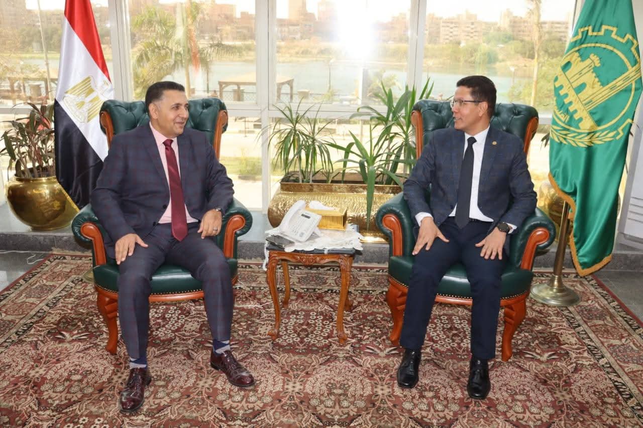 رئيس جامعة بنها يهنئ محافظ القليوبية الجديد ويؤكد استمرار التعاون المشترك