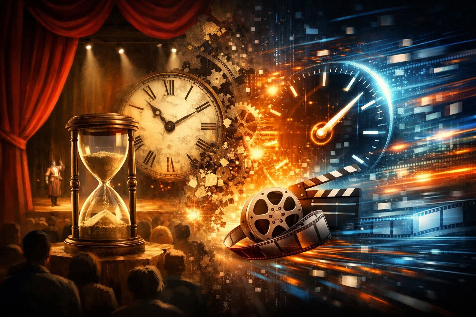 د. آمنة الربيع تكتب.. زمن الفن المختزل: المسرح والسينما في عصر السرعة الرقمية