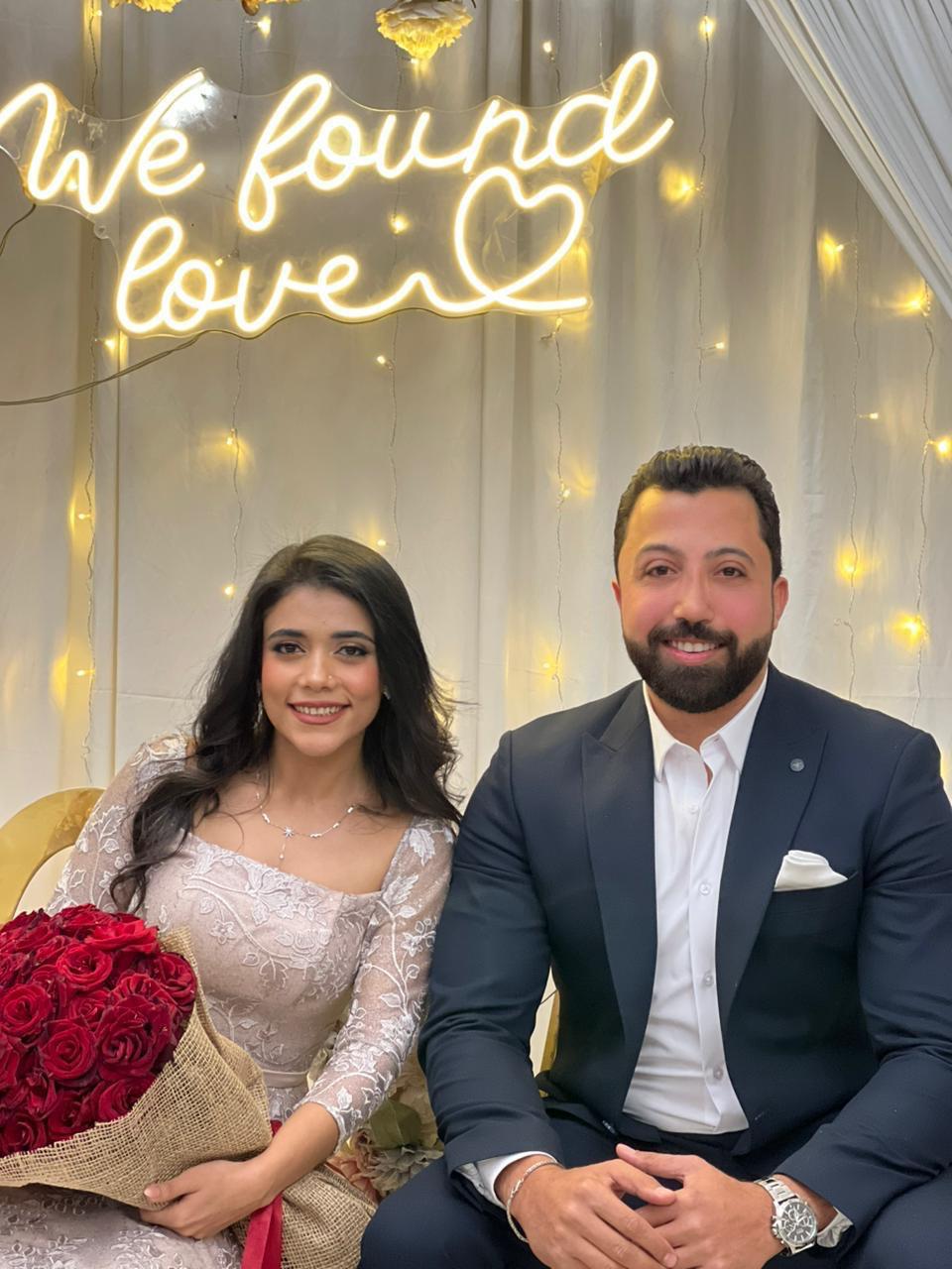 نجل الكاتب الصحفى الراحل محمد القصبى يحتفل بخطوبته